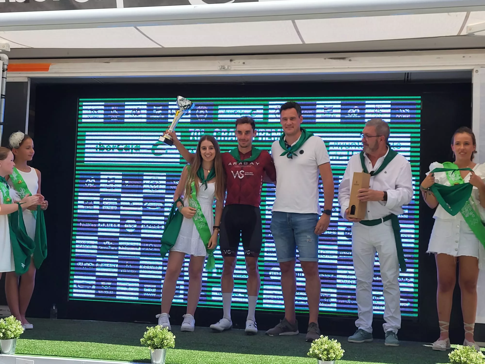 GP San Lorenzo de ciclismo 2023. Foto: A. Mora