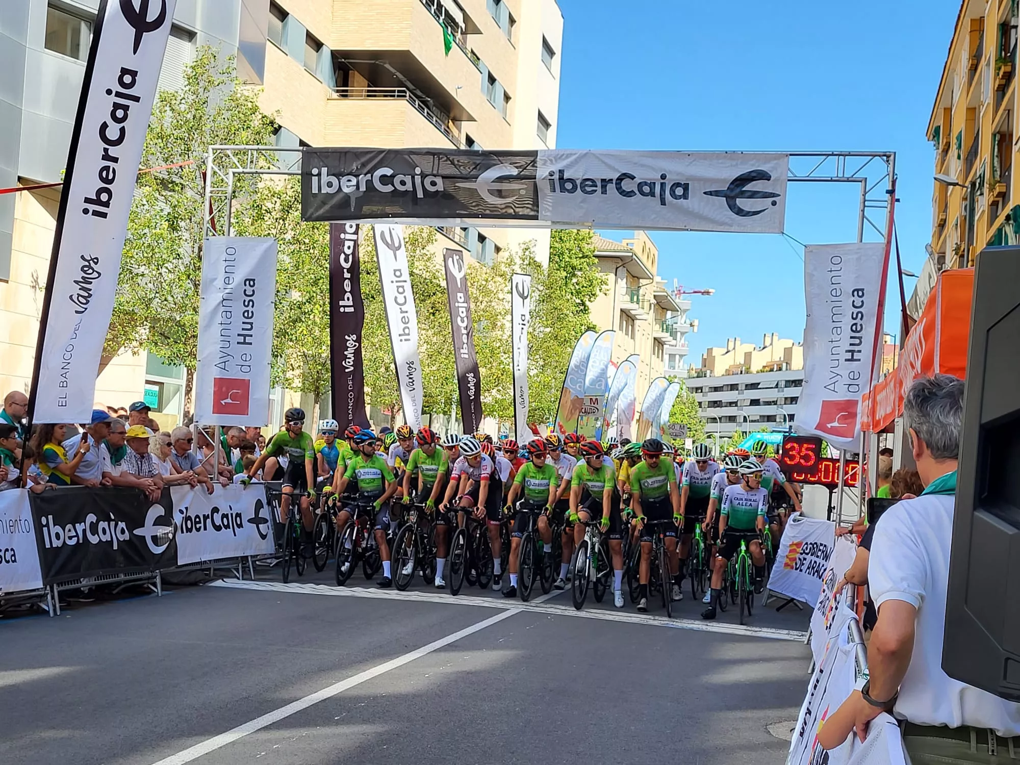 GP San Lorenzo de ciclismo 2023. Foto: A. Mora