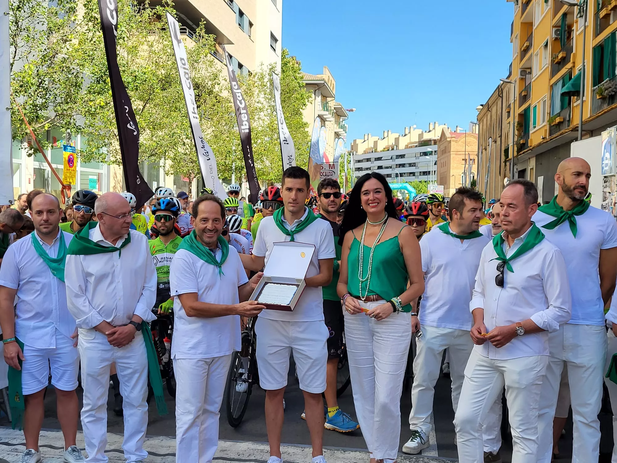 GP San Lorenzo de ciclismo 2023. Foto: A. Mora