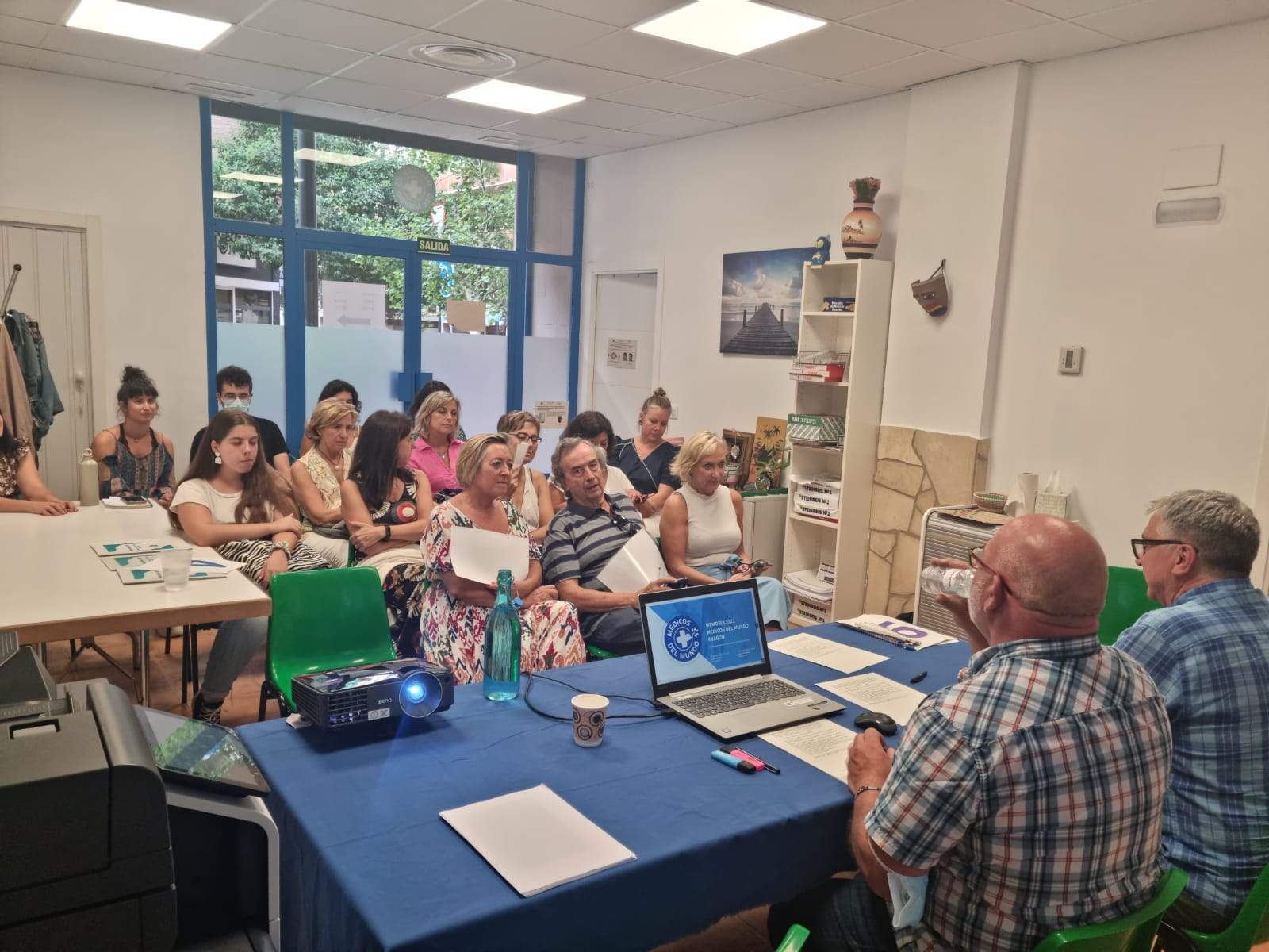 Médicos del Mundo Aragón, en la Asamblea General Ordinaria celebrada el pasado jueves Médicos del Mundo Aragón, en la Asamblea General Ordinaria celebrada el pasado jueves