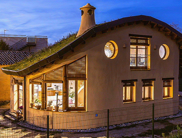 Casa unifamiliar orgánica en Huesca