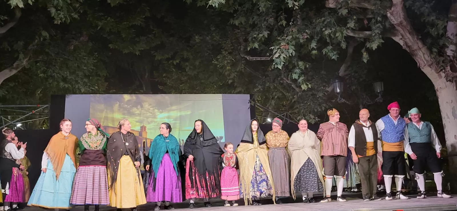 Actuación de Estirpe de Aragonia