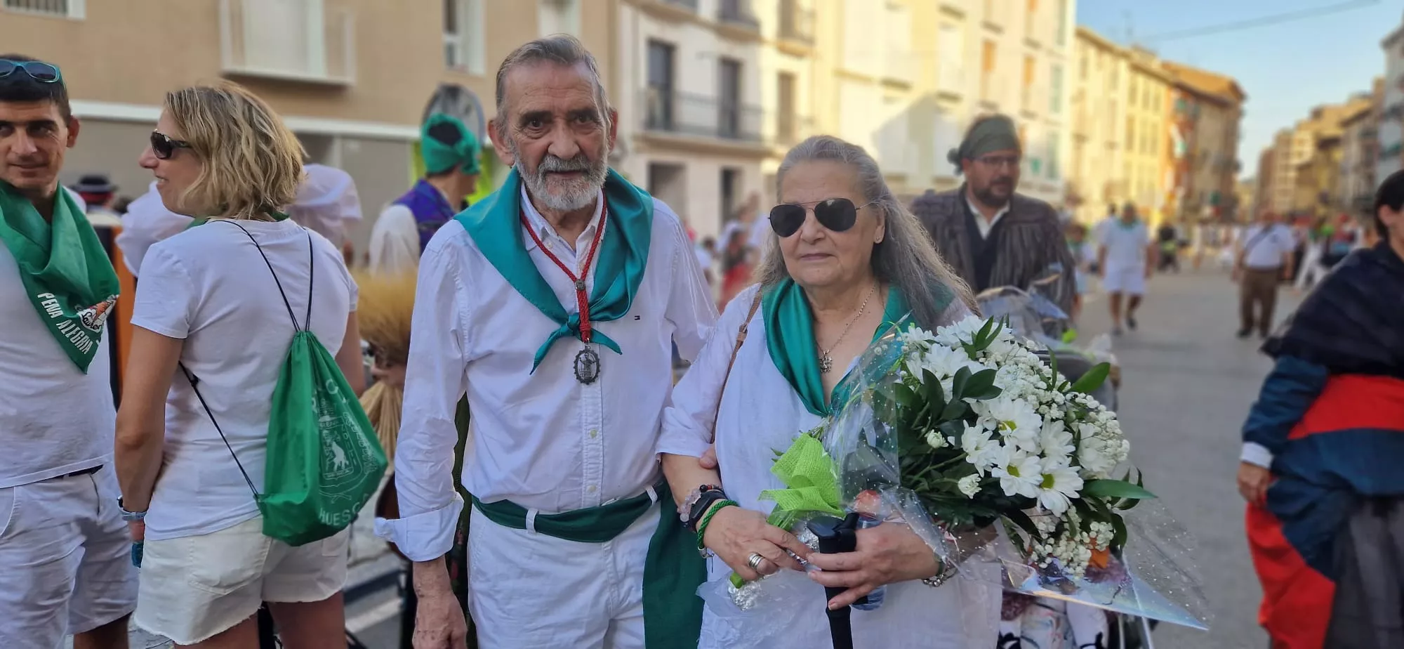 Ofrenda de Flores y Frutos a San Lorenzo. Foto Myriam Martínez