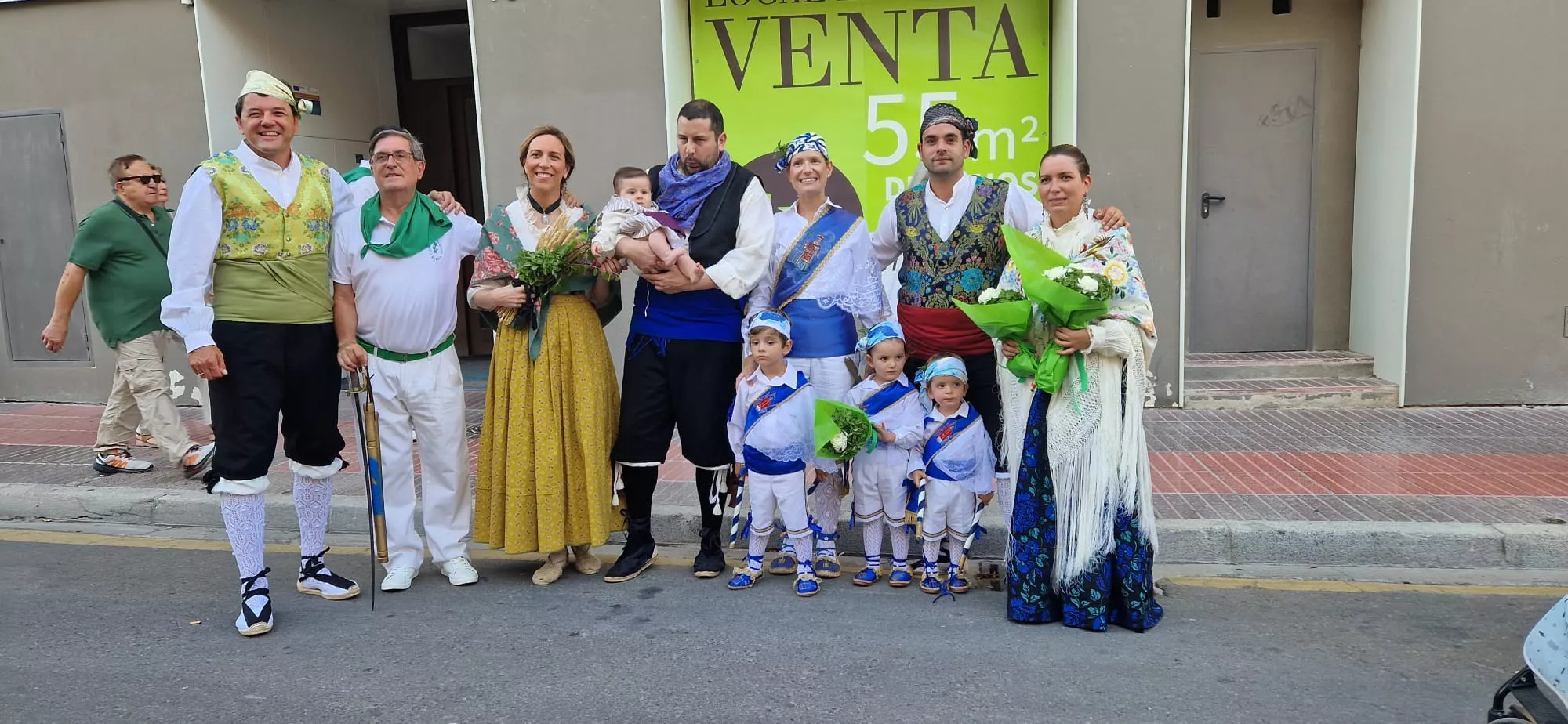 Ofrenda de Flores y Frutos a San Lorenzo. Foto Myriam Martínez