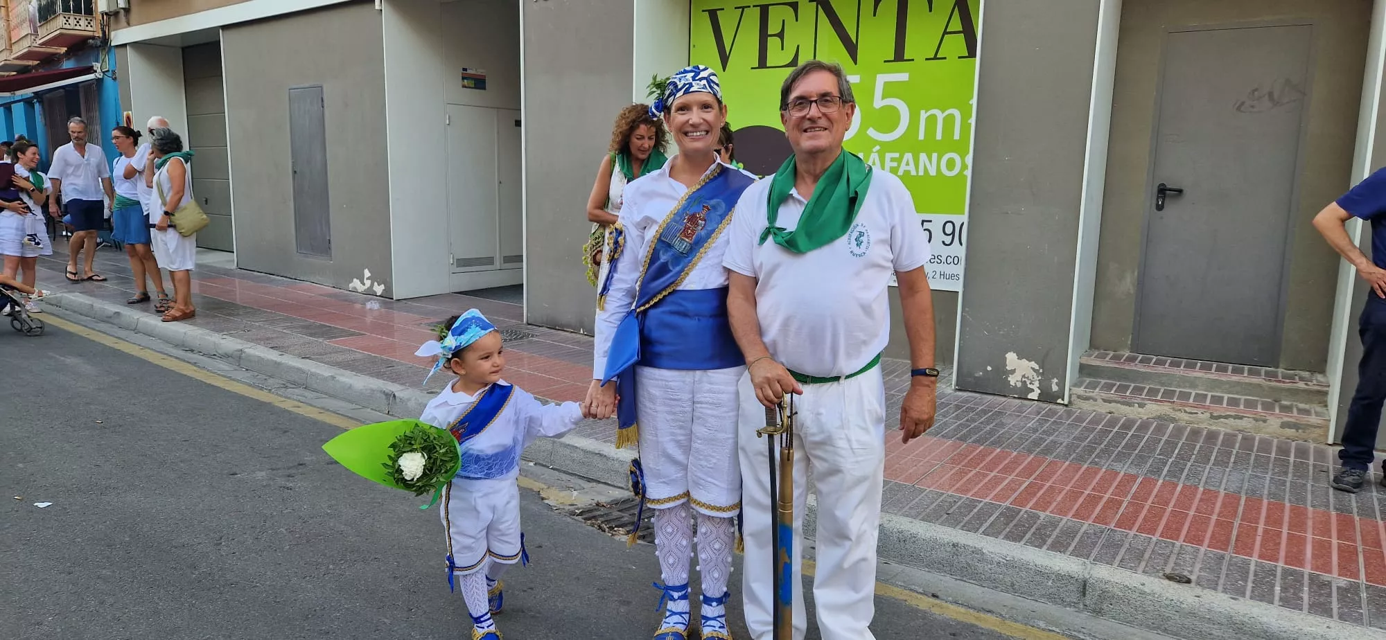 Ofrenda de Flores y Frutos a San Lorenzo. Foto Myriam Martínez