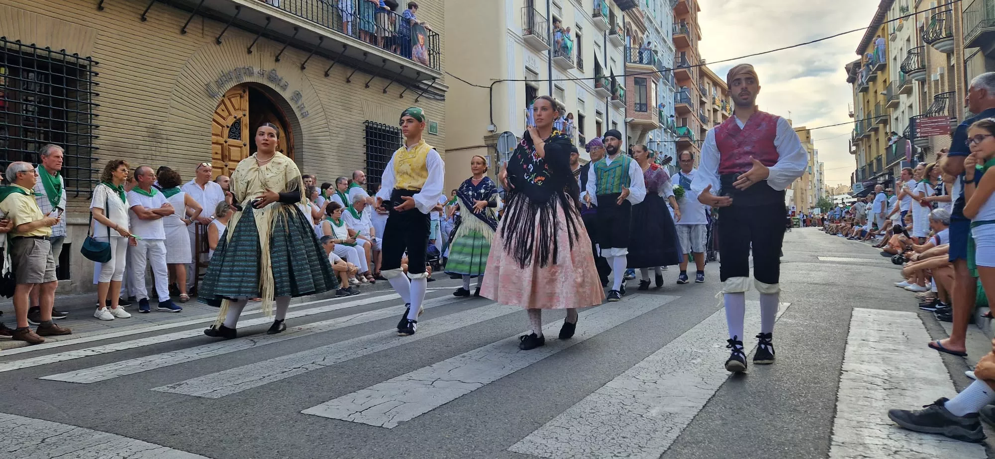 Ofrenda de Flores y Frutos a San Lorenzo. Foto Myriam Martínez