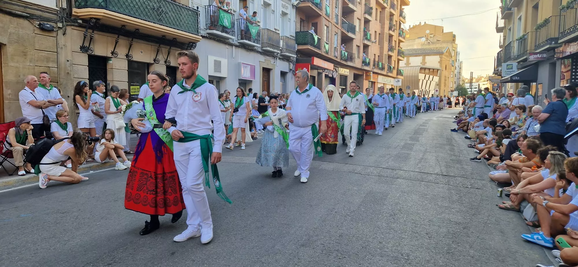 Ofrenda de Flores y Frutos a San Lorenzo. Foto Myriam Martínez