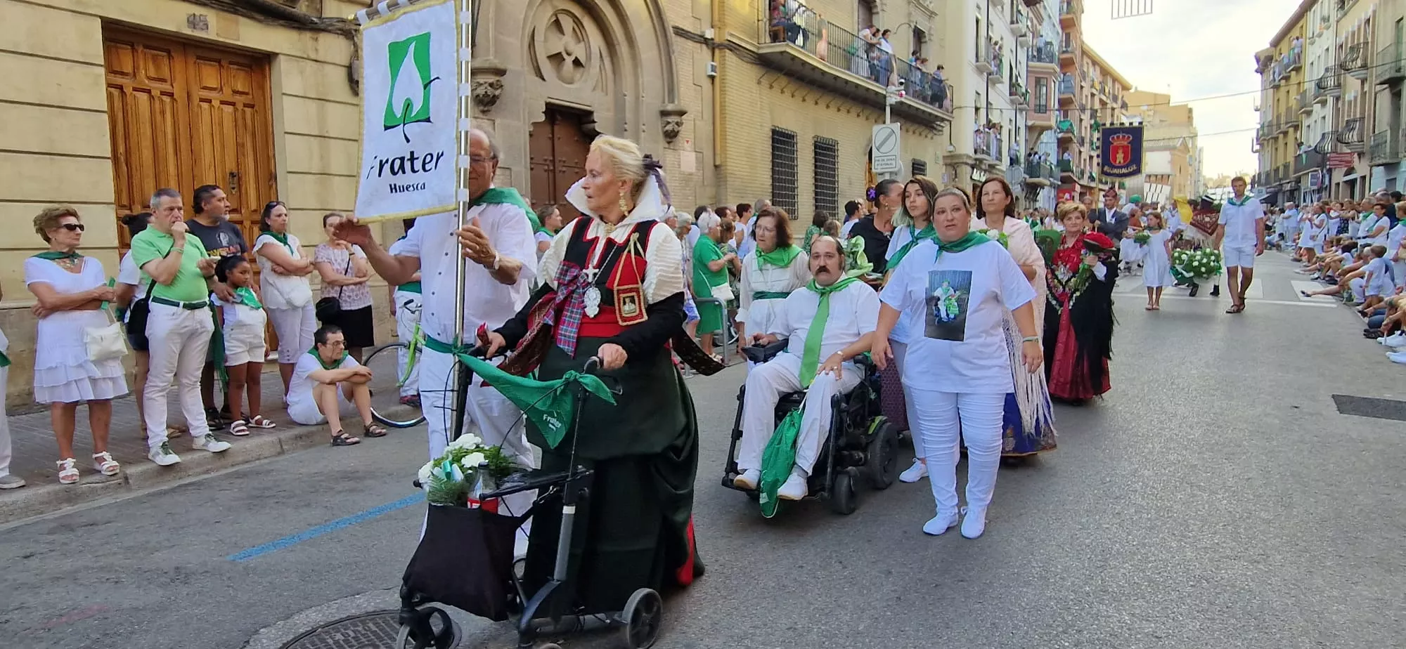 Ofrenda de Flores y Frutos a San Lorenzo. Foto Myriam Martínez