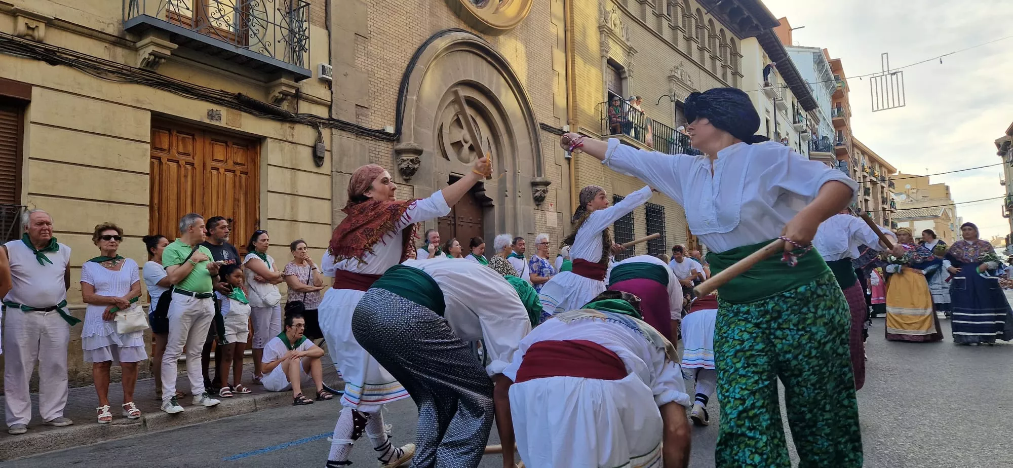 Ofrenda de Flores y Frutos a San Lorenzo. Foto Myriam Martínez