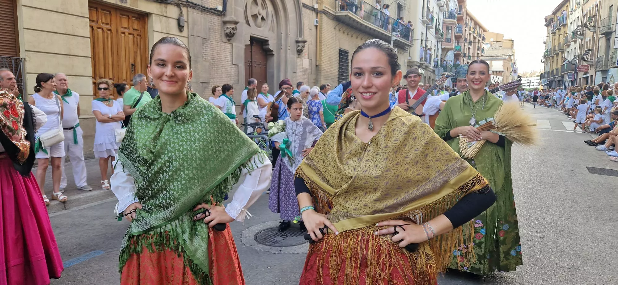 Ofrenda de Flores y Frutos a San Lorenzo. Foto Myriam Martínez