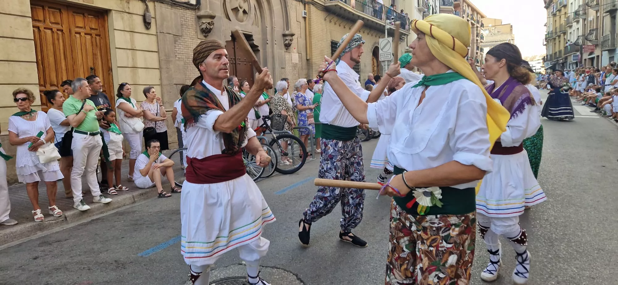 Ofrenda de Flores y Frutos a San Lorenzo. Foto Myriam Martínez