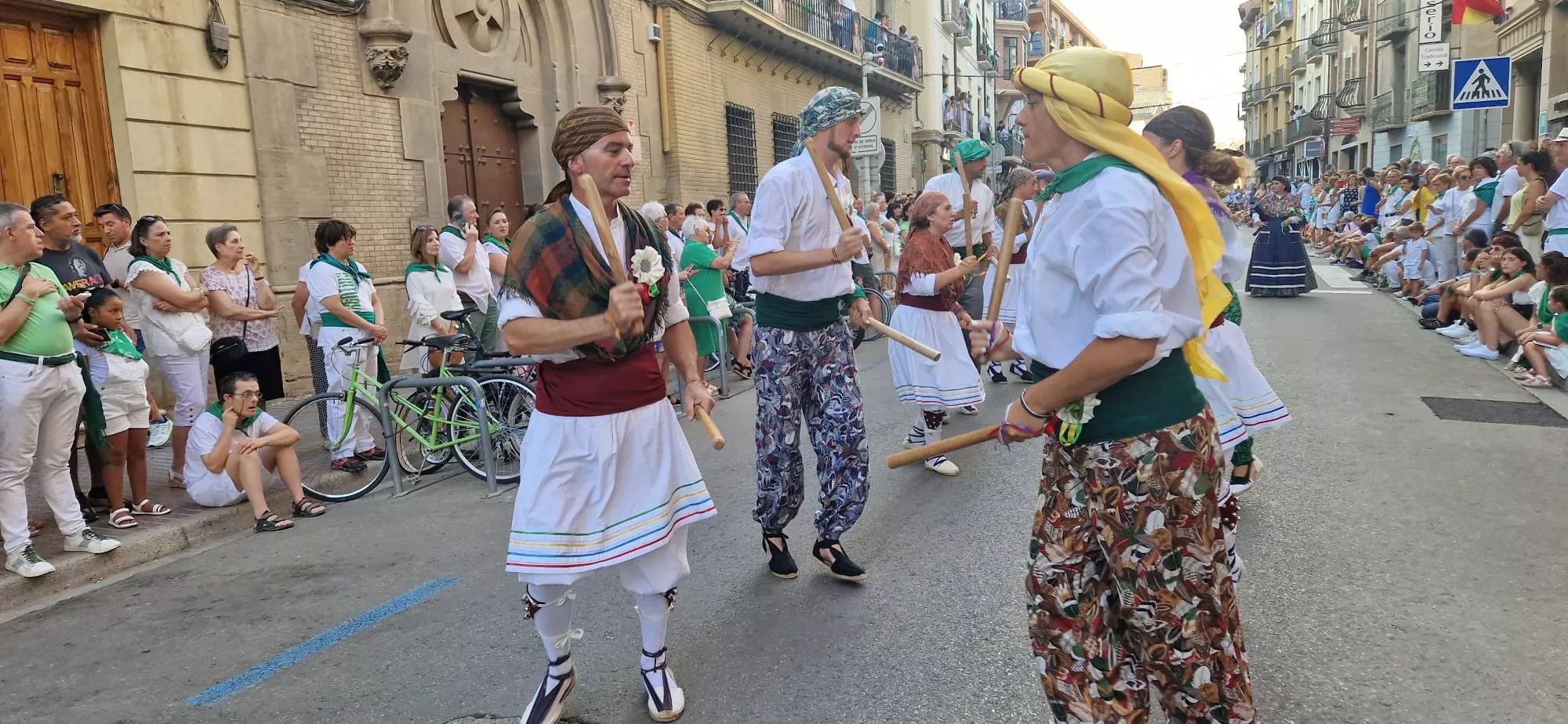 Ofrenda de Flores y Frutos a San Lorenzo. Foto Myriam Martínez