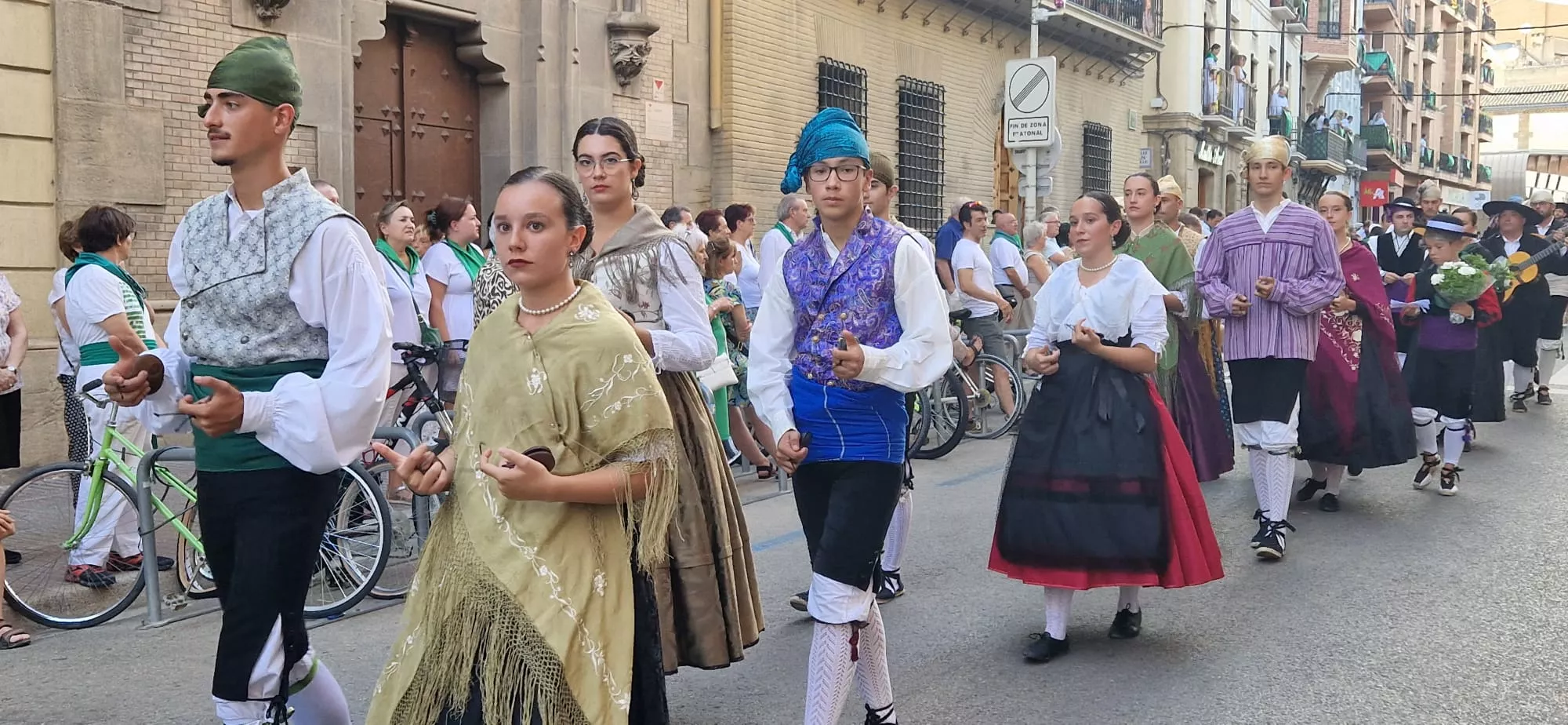 Ofrenda de Flores y Frutos a San Lorenzo. Foto Myriam Martínez