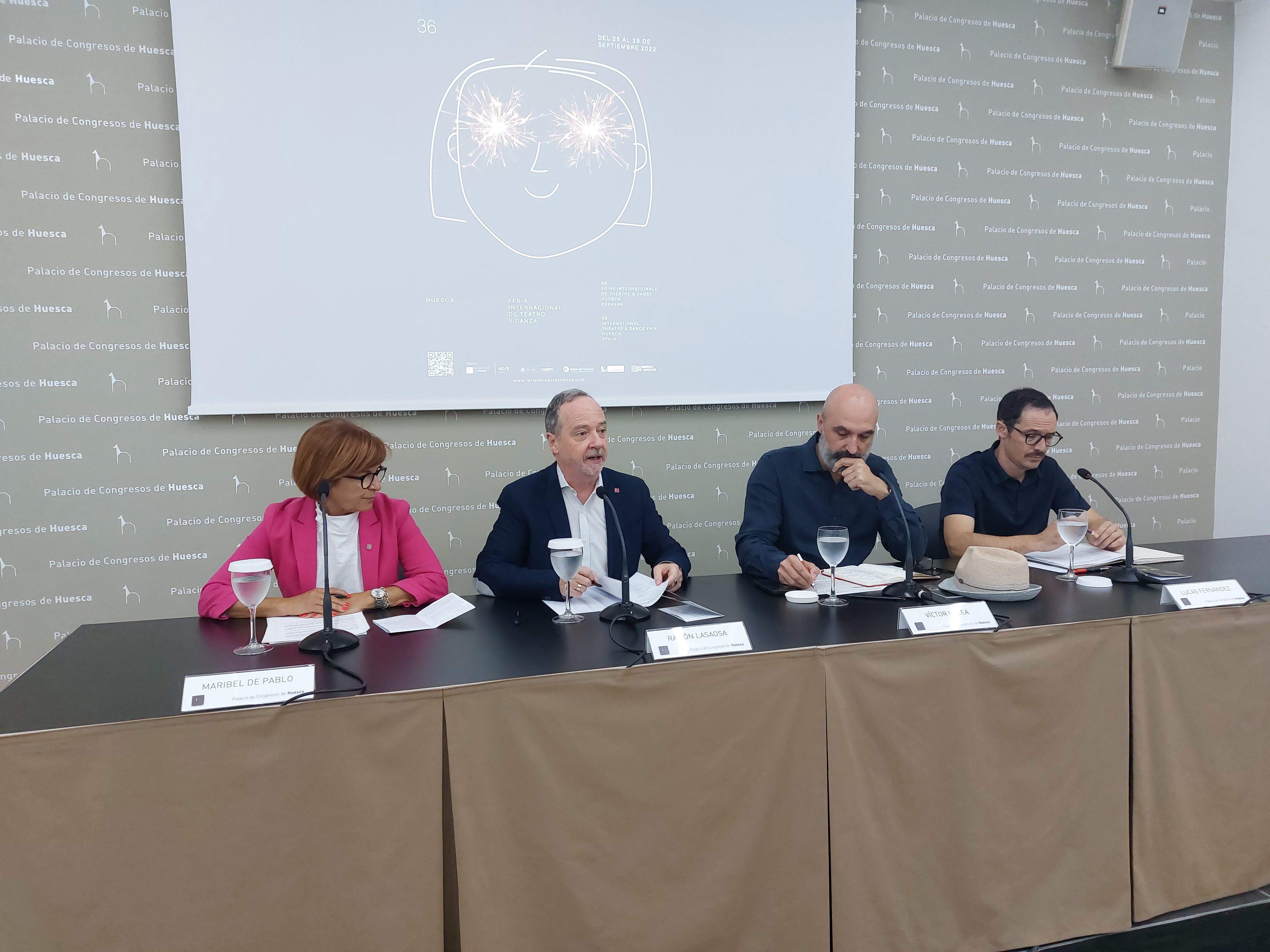 Presentación de la Feria Internacional de Teatro y Danza de Huesca. 