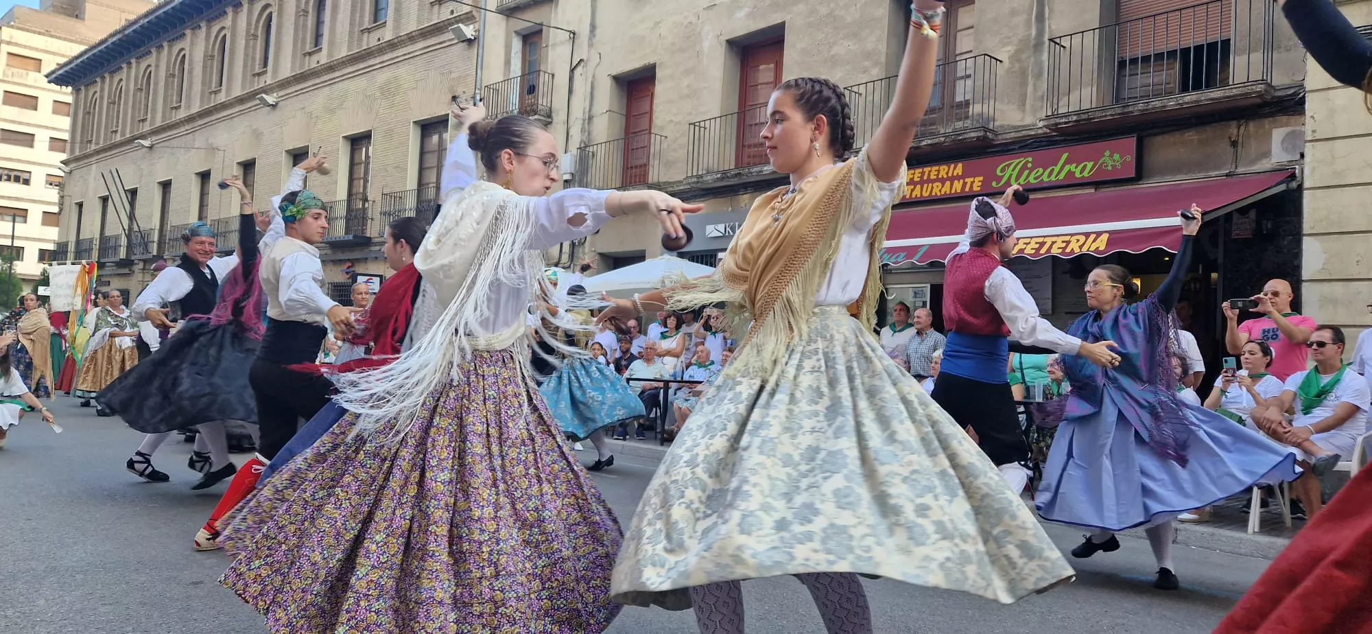 Ofrenda de Flores y Frutos a San Lorenzo. Foto Myriam Martínez