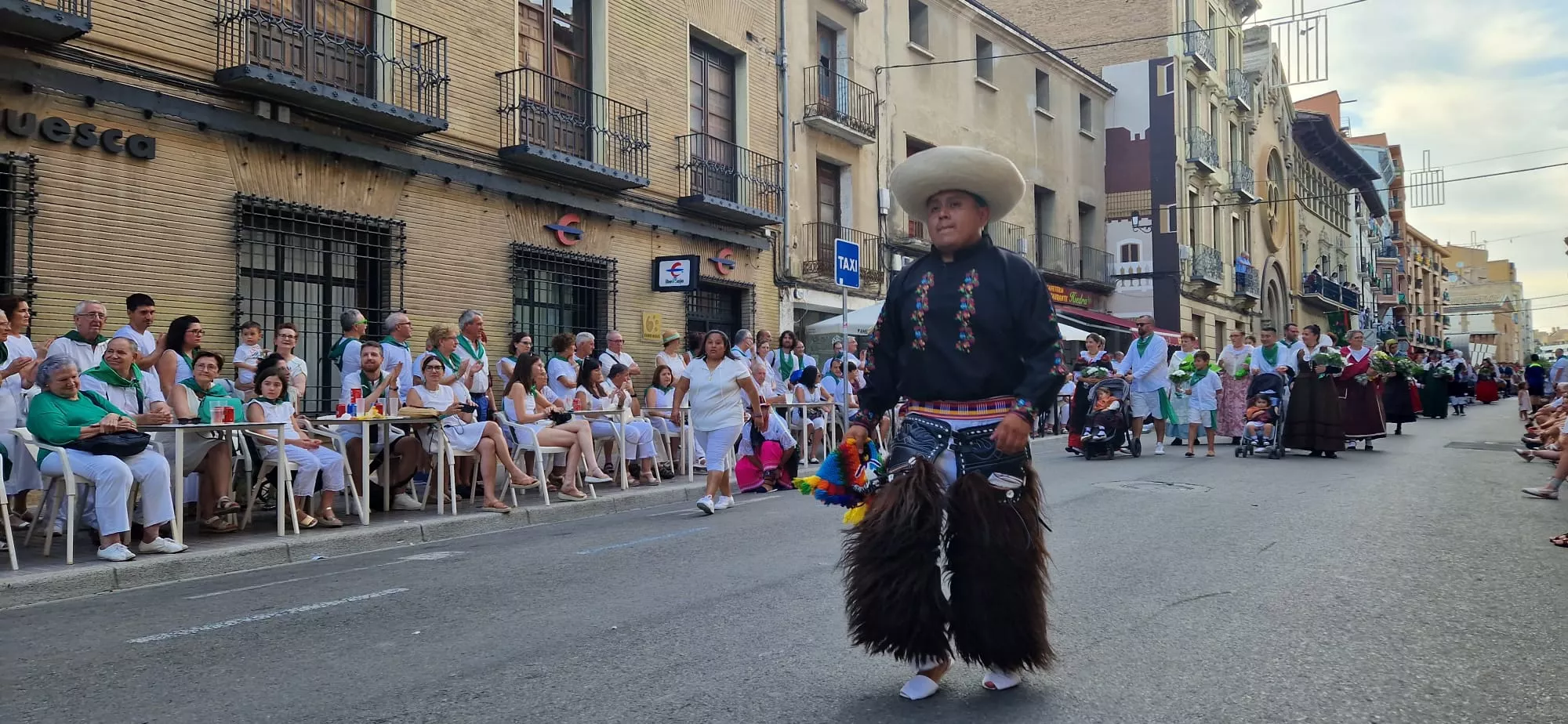Ofrenda de Flores y Frutos a San Lorenzo. Foto Myriam Martínez