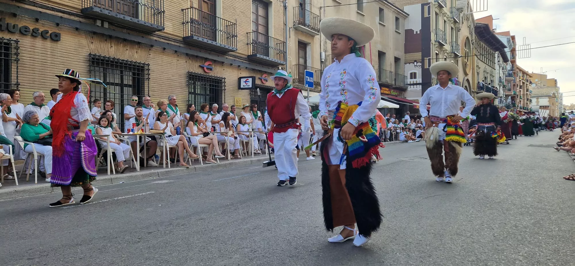 Ofrenda de Flores y Frutos a San Lorenzo. Foto Myriam Martínez
