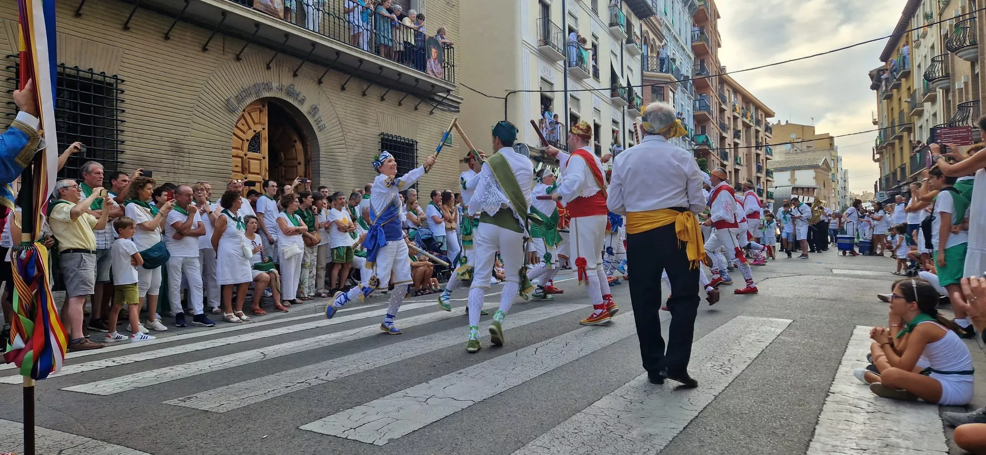 Ofrenda de Flores y Frutos a San Lorenzo. Foto Myriam Martínez