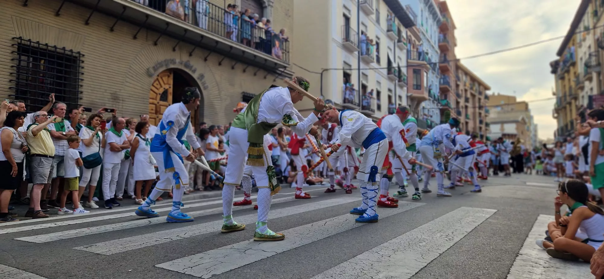 Ofrenda de Flores y Frutos a San Lorenzo. Foto Myriam Martínez