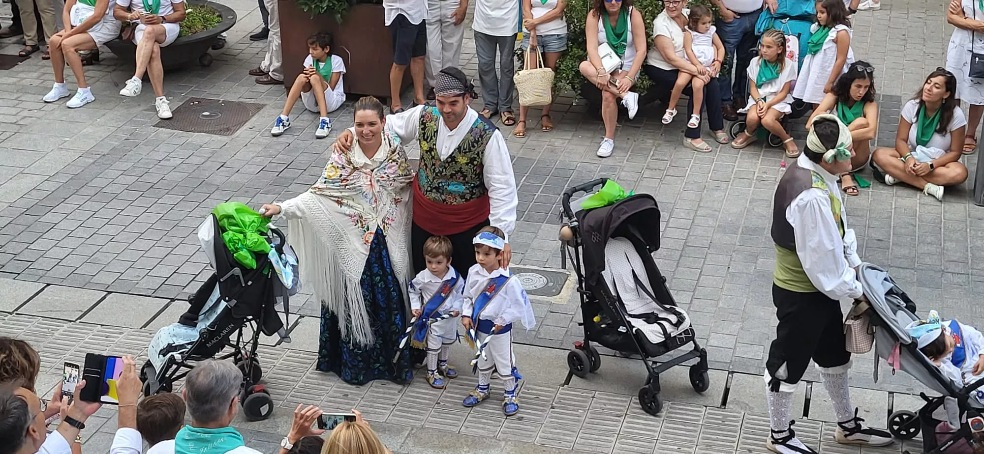 Ofrenda de Flores y Frutos a San Lorenzo. 