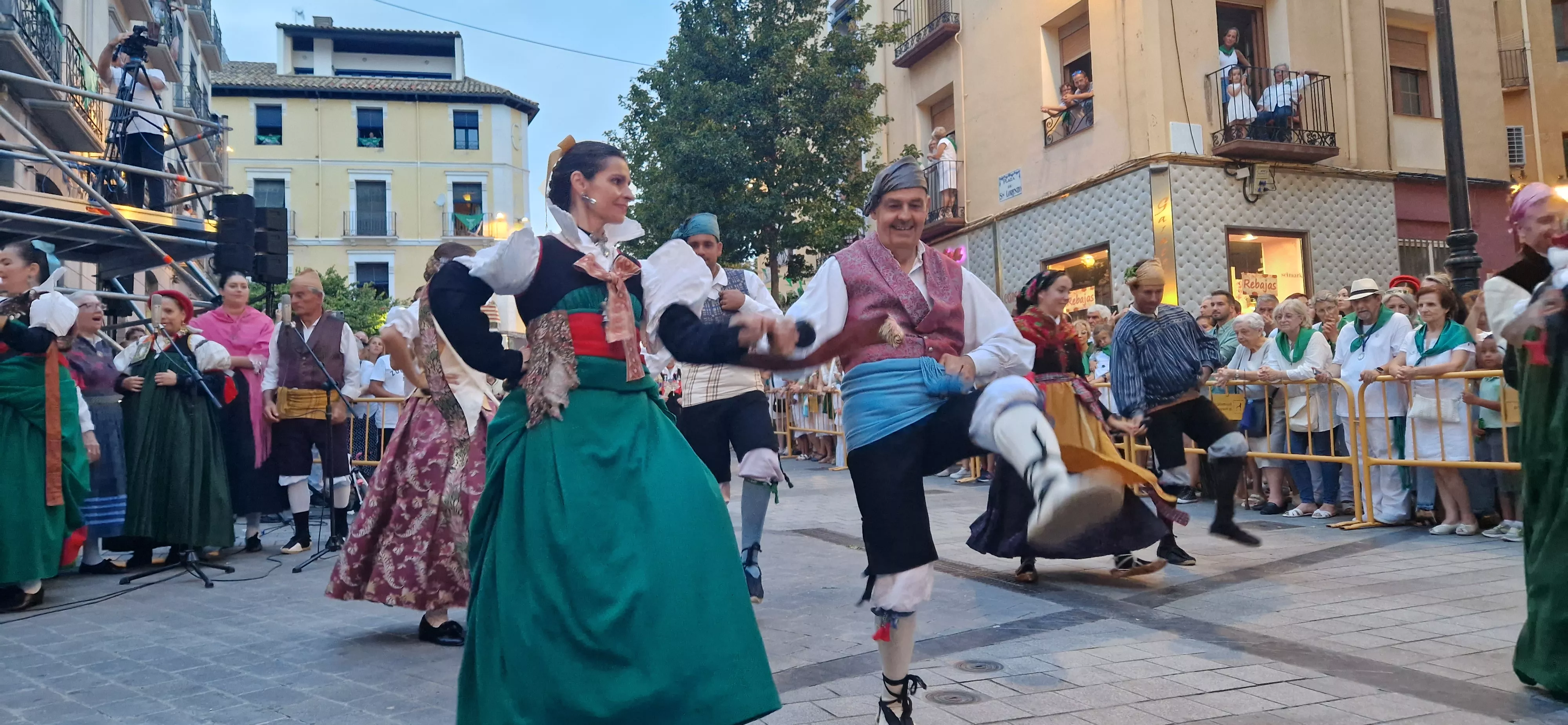 Ofrenda de Flores y Frutos a San Lorenzo. Foto Myriam Martínez
