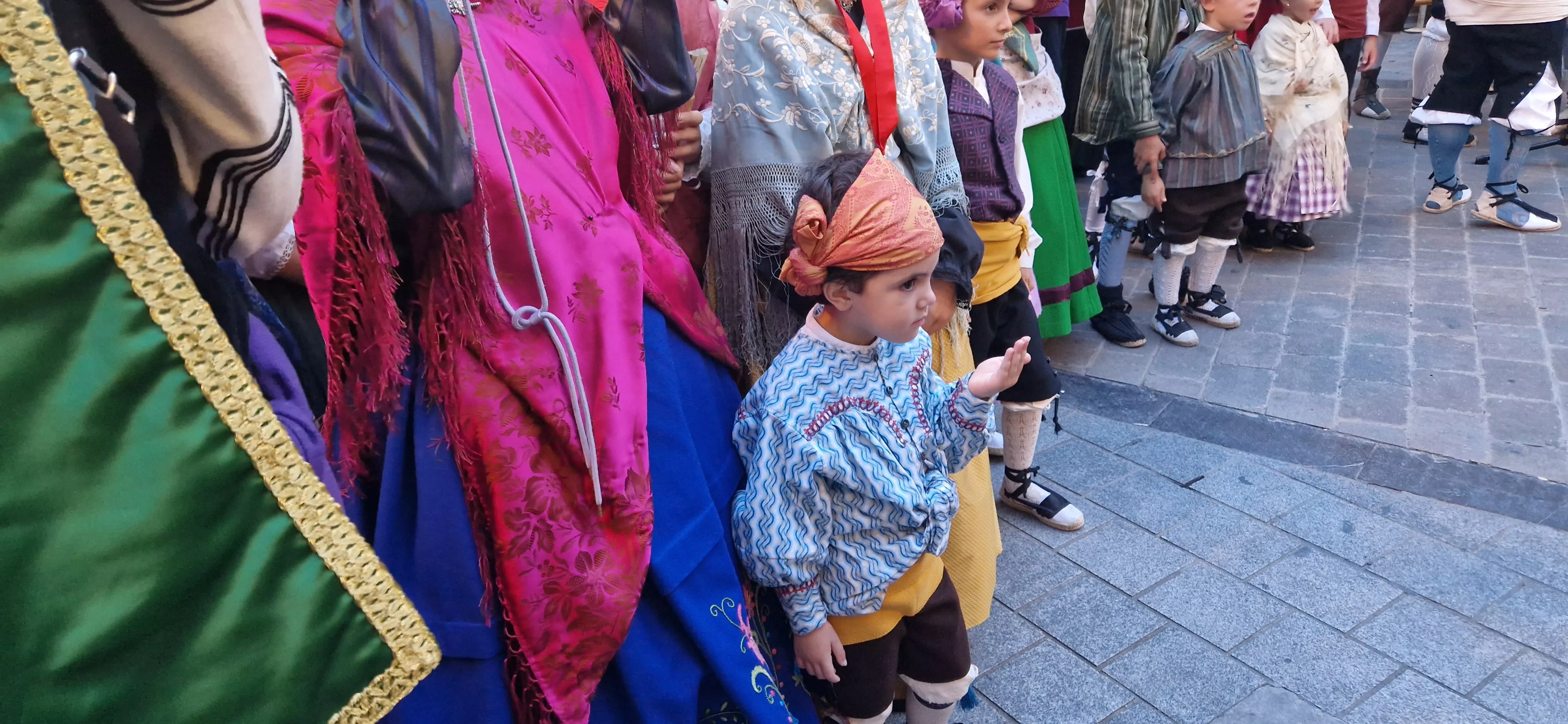 Ofrenda de Flores y Frutos a San Lorenzo. Foto Myriam Martínez