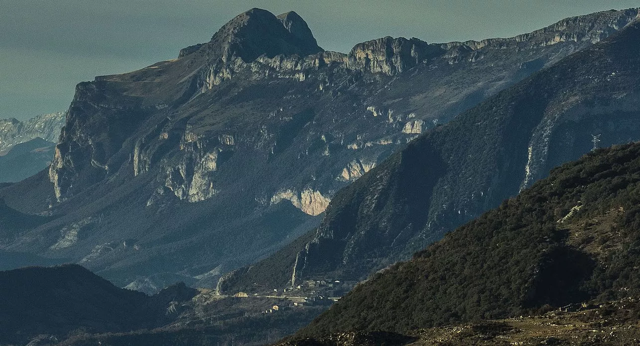 Foradada del Toscar, término en el que ha tenido lugar el accidente de moto