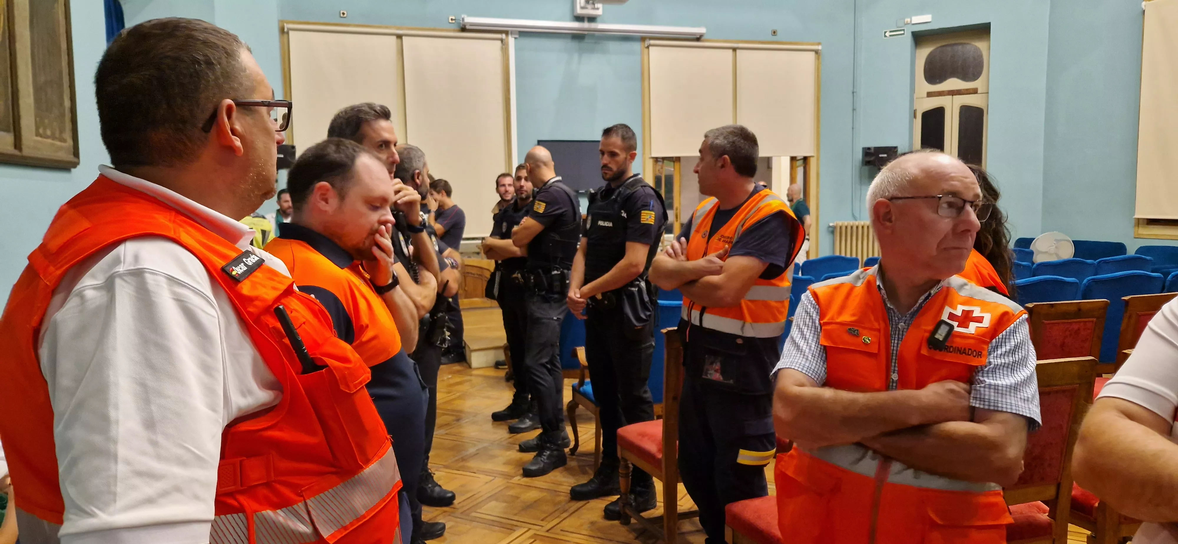 Brindis posterior a la Traca Final de Fiestas. Foto Myriam Martínez