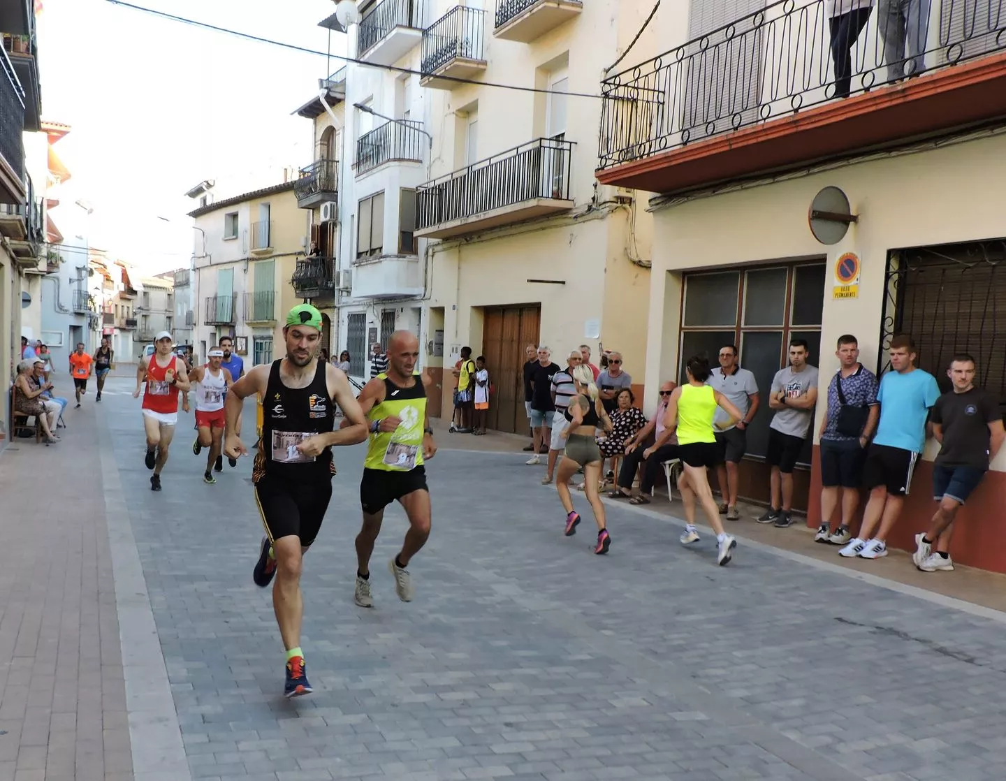 Susín y Mur encabezando la carrera