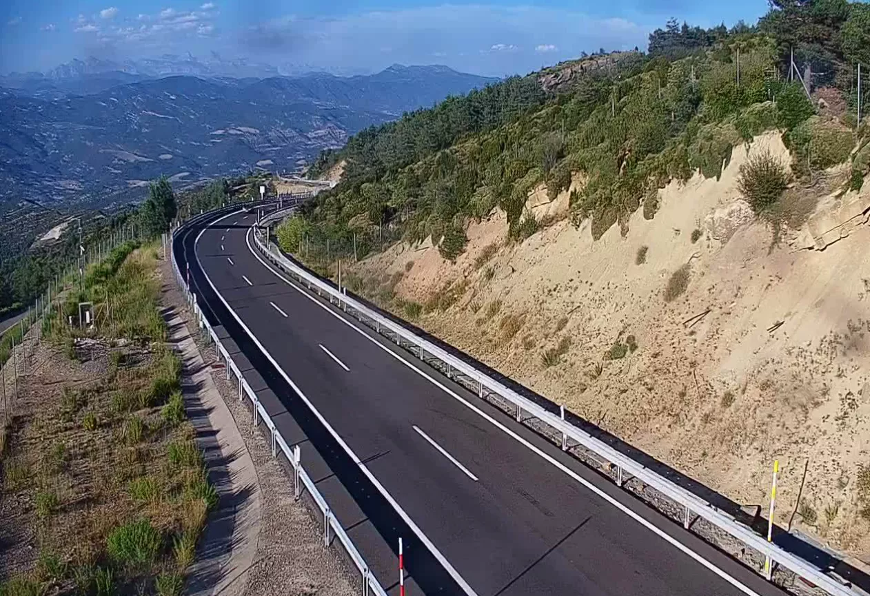 Imagen de la A-23 a la altura de Monrepós.