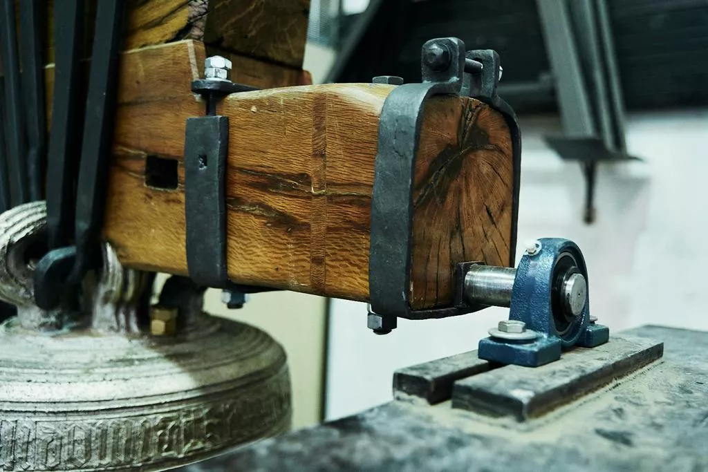 Las campanas de Agüero, de vuelta tras ser restauradas.