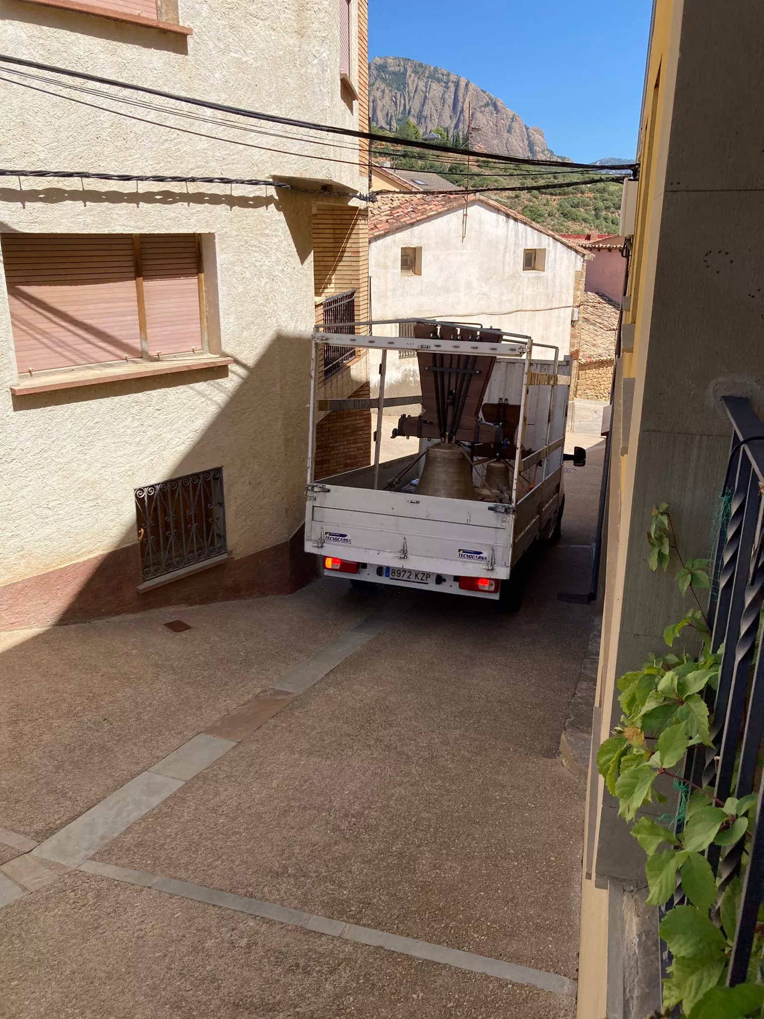 Las campanas de Agüero, de vuelta tras ser restauradas.