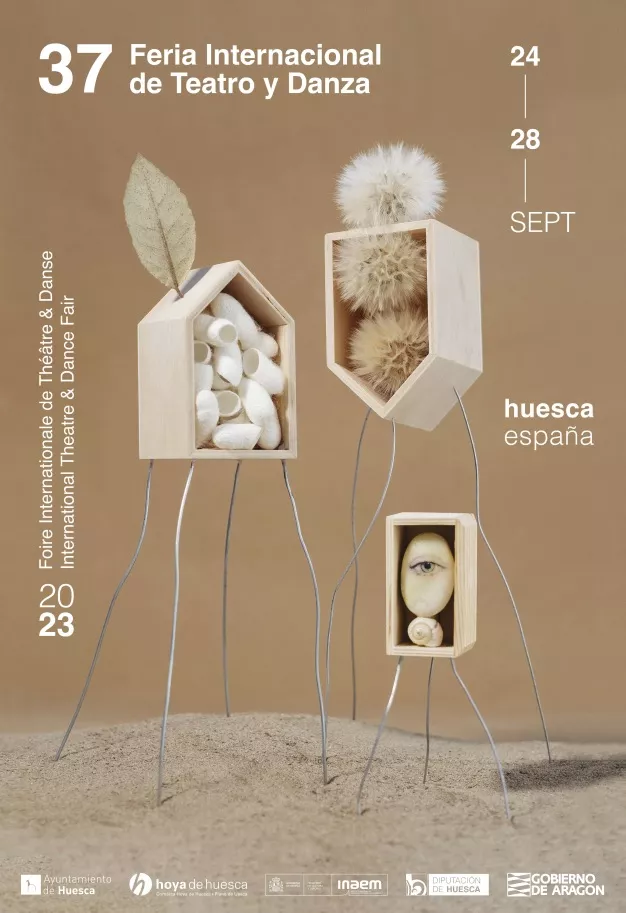 Cartel de la Feria Internacional de Teatro y Danza de Huesca.