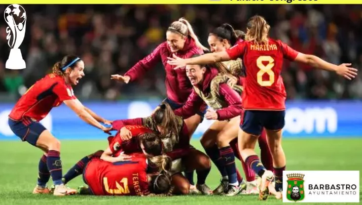 Barbastro habilita el Centro de Congresos para la final de la Copa Mundial Femenina.