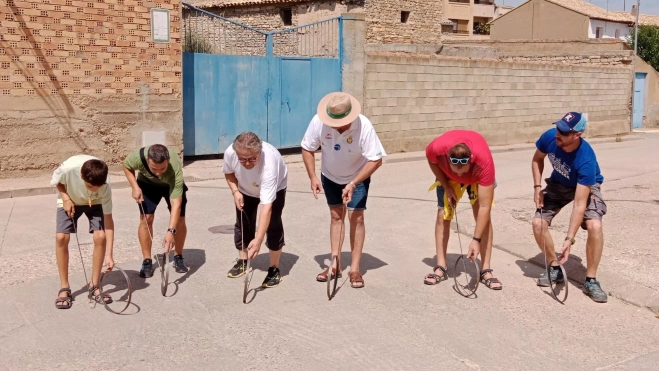 Juego de los Aros en Robres. Juego de los Aros en Robres.