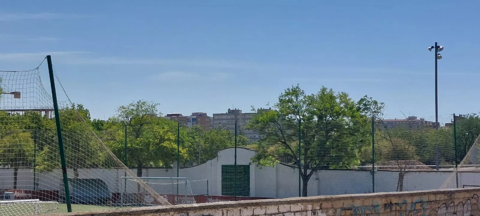 Daños en los campos de San Jorge