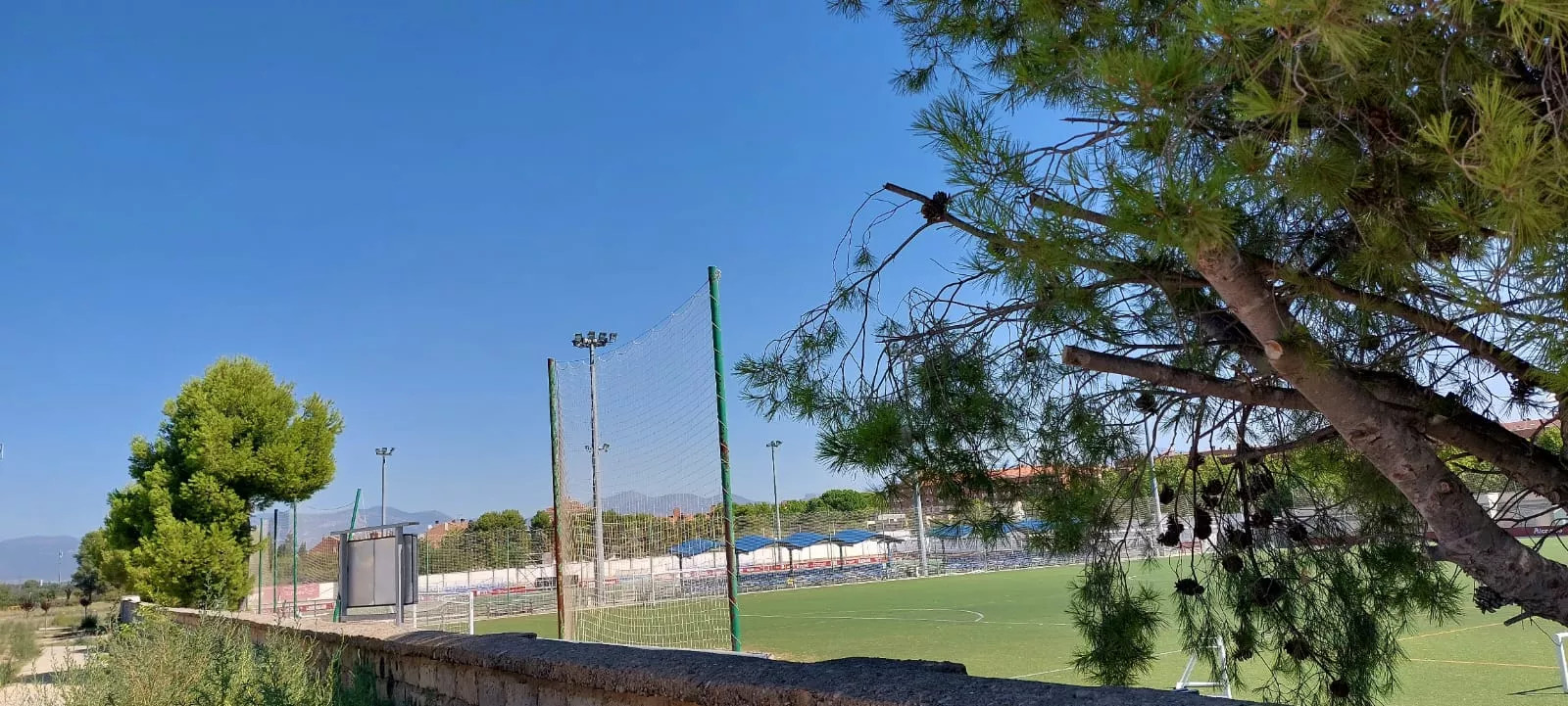 Daños en los campos de San Jorge