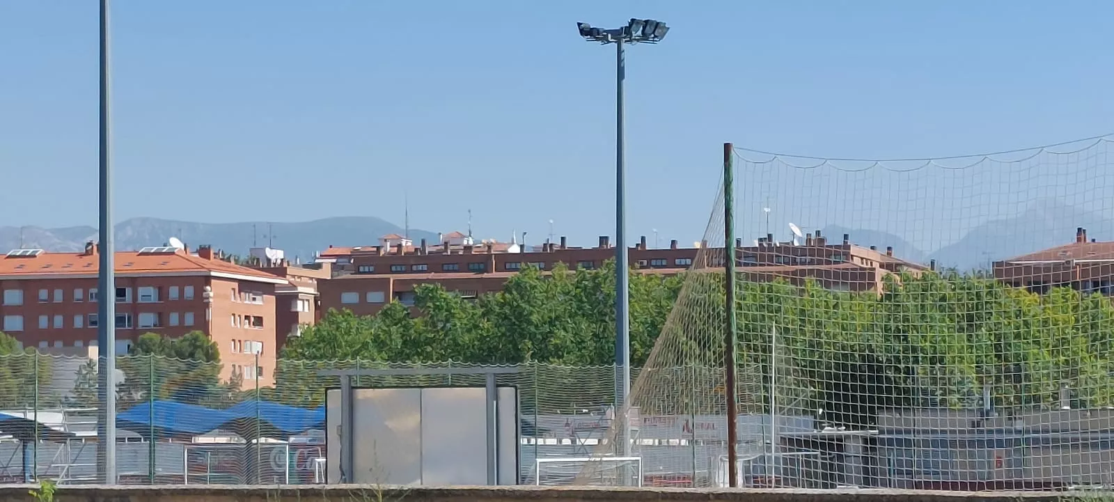 Daños en los campos de San Jorge