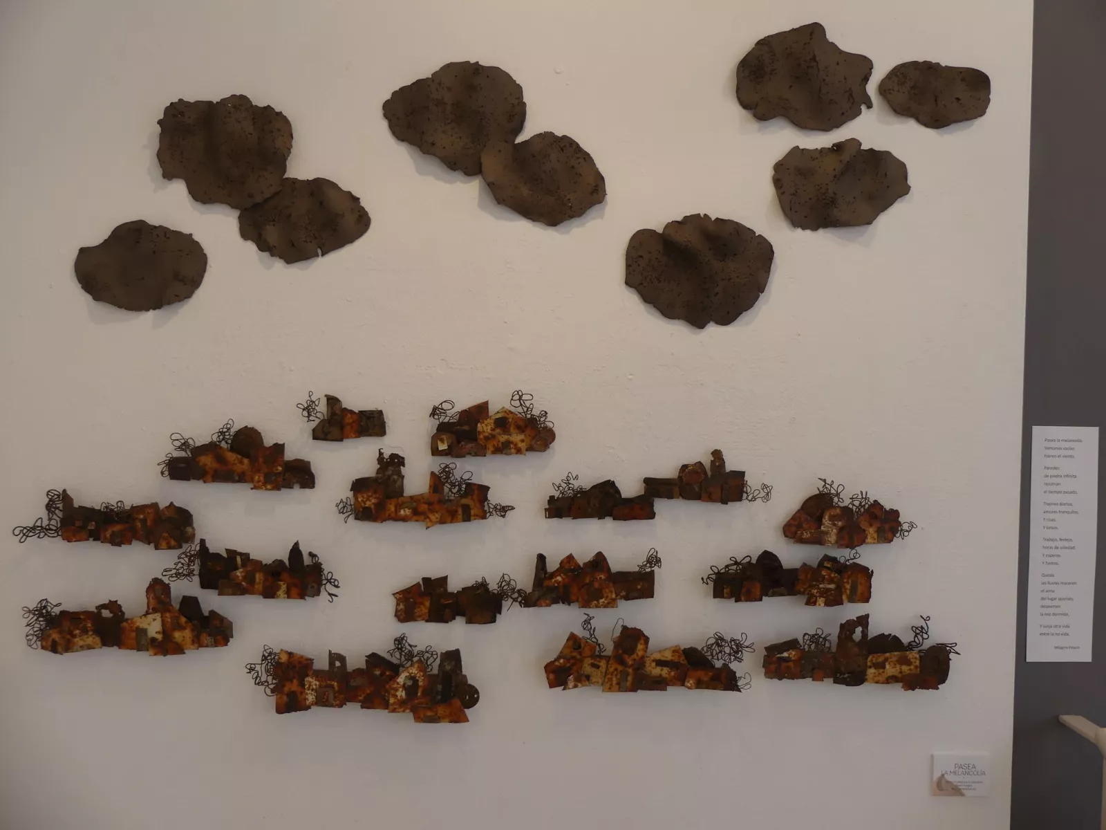 Exposición de Milagros Palacín en Sabiñánigo.