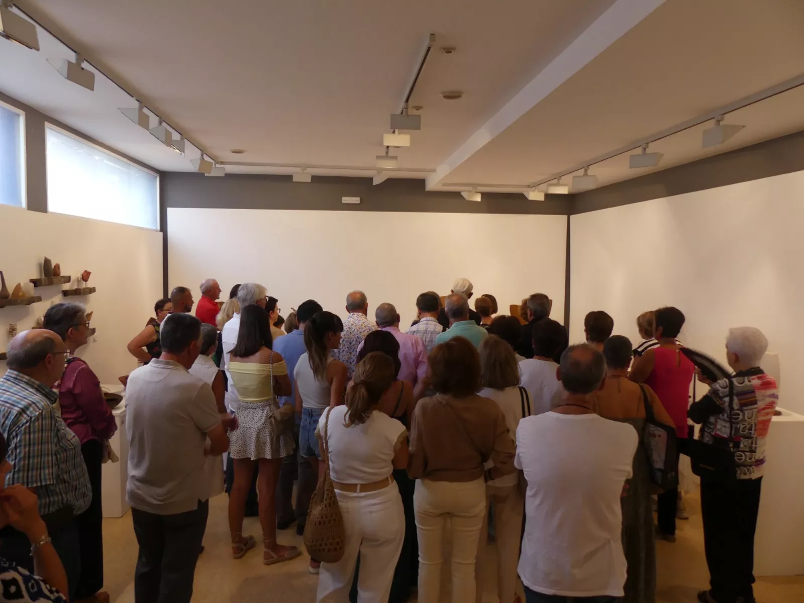 Exposición de Milagros Palacín en Sabiñánigo.