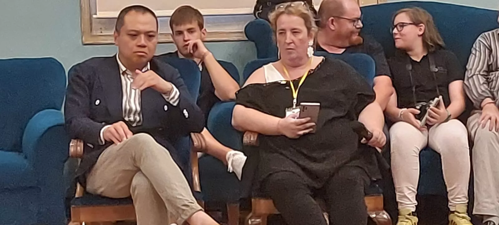 Concierto del World Music Connection Festival en el Salón Azul del Casino Oscense