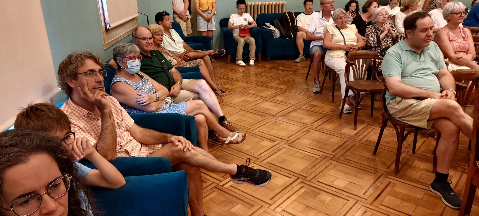 Concierto del World Music Connection Festival en el Salón Azul del Casino Oscense