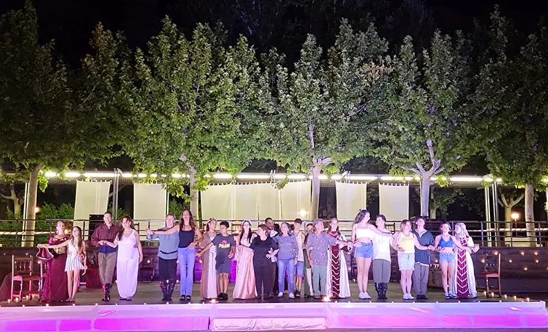 Actuación de Espacio Danza dentro del ciclo "Huesca, verano de leyenda".