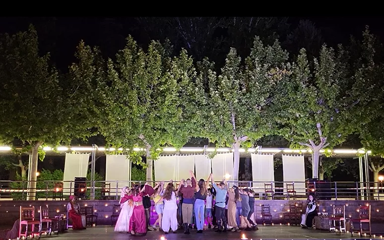 Actuación de Espacio Danza dentro del ciclo "Huesca, verano de leyenda".