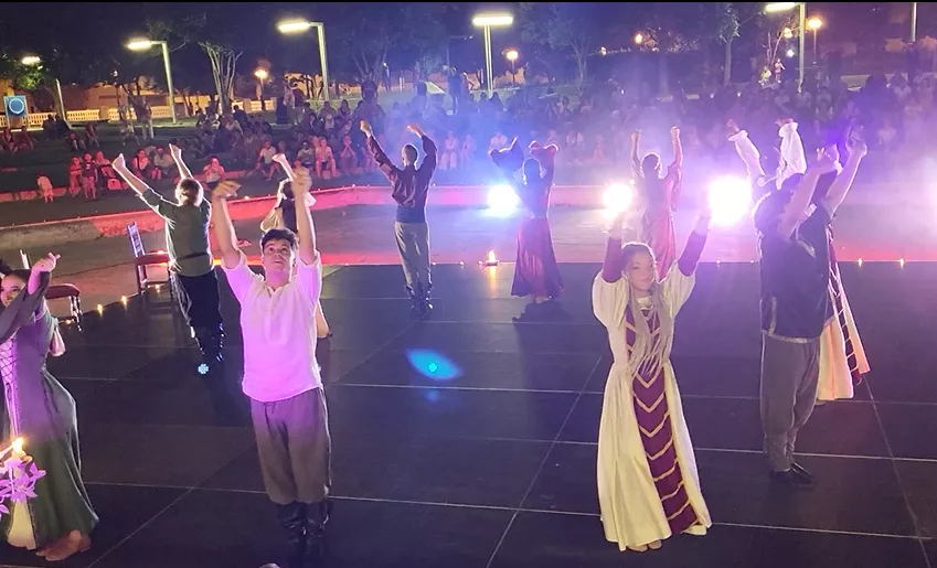 Actuación de Espacio Danza dentro del ciclo "Huesca, verano de leyenda".