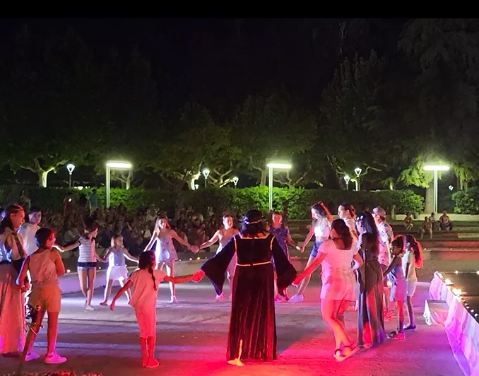 Actuación de Espacio Danza dentro del ciclo "Huesca, verano de leyenda".