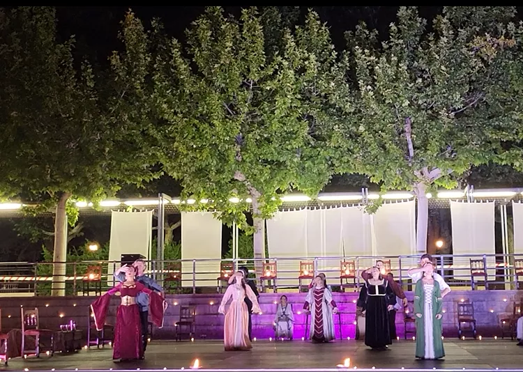 Actuación de Espacio Danza dentro del ciclo "Huesca, verano de leyenda".