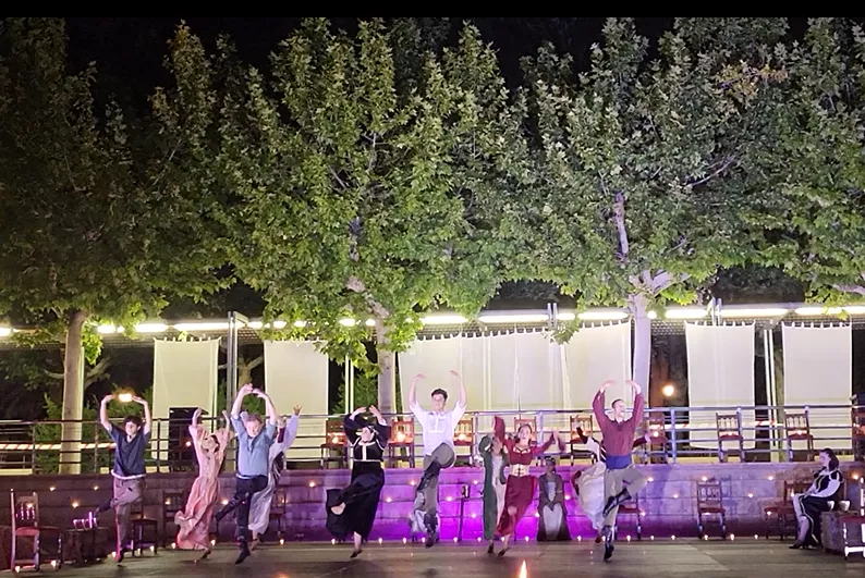 Actuación de Espacio Danza dentro del ciclo "Huesca, verano de leyenda".