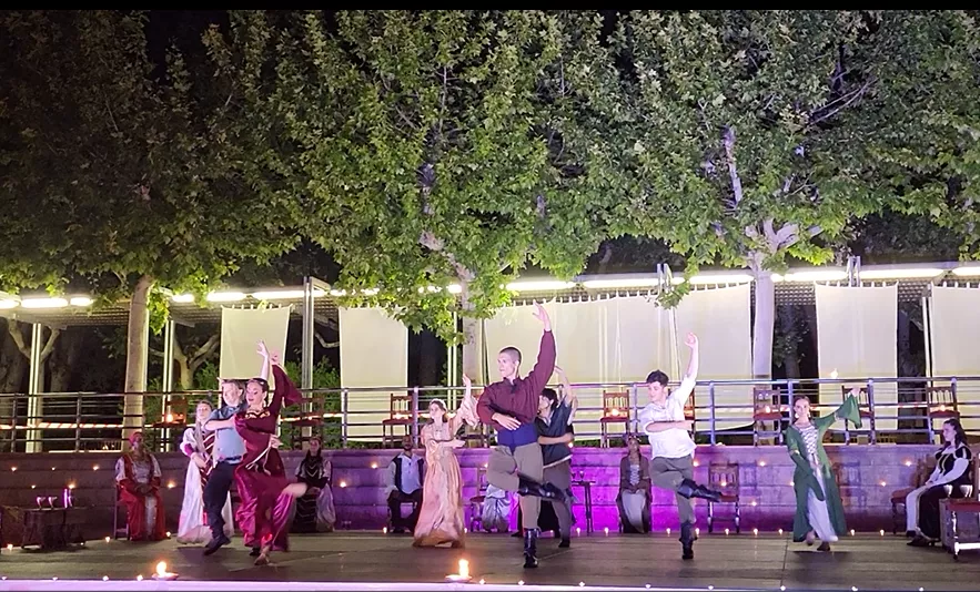 Actuación de Espacio Danza dentro del ciclo "Huesca, verano de leyenda".