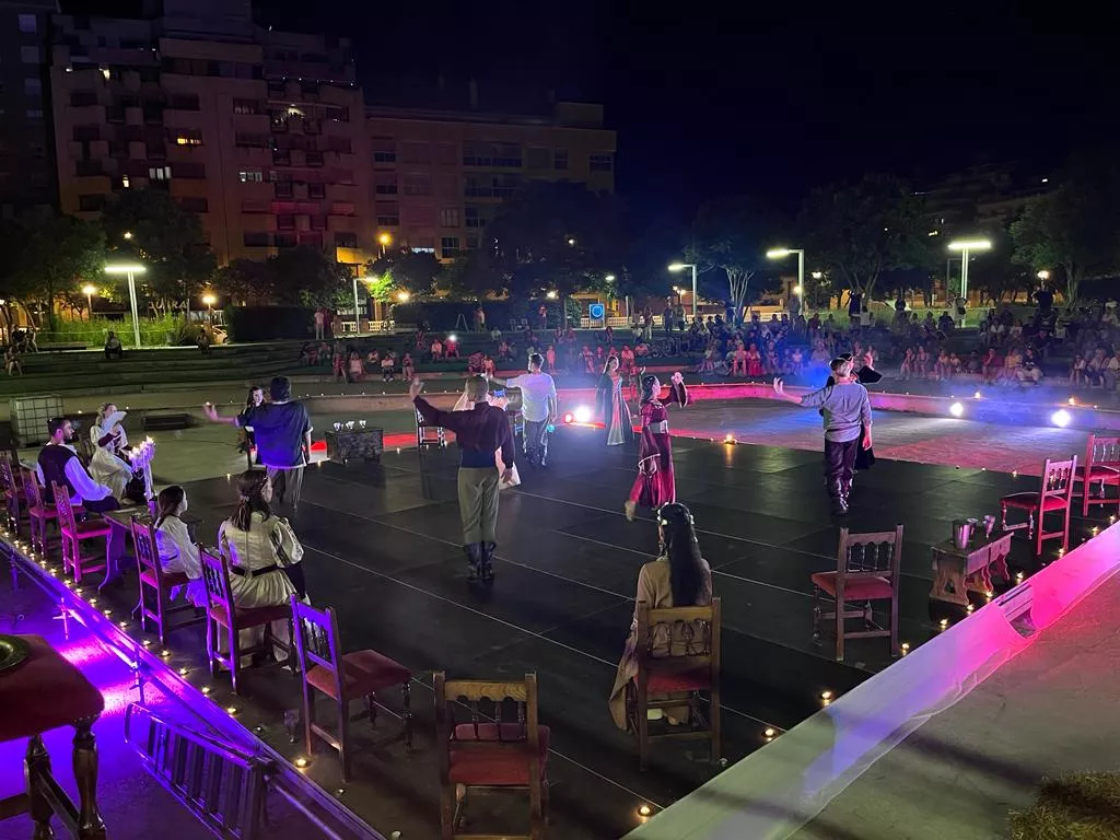 Actuación de Espacio Danza dentro del ciclo "Huesca, verano de leyenda".